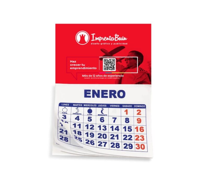 Mini calendarios 2025