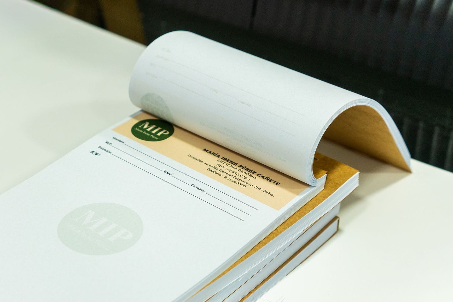 Recetarios médicos personalizados impresos para profesionales de la salud