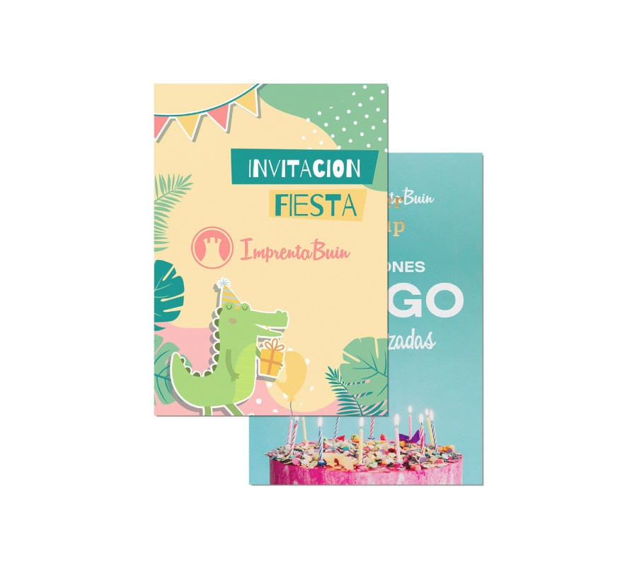 Invitaciones personalizadas + sobres