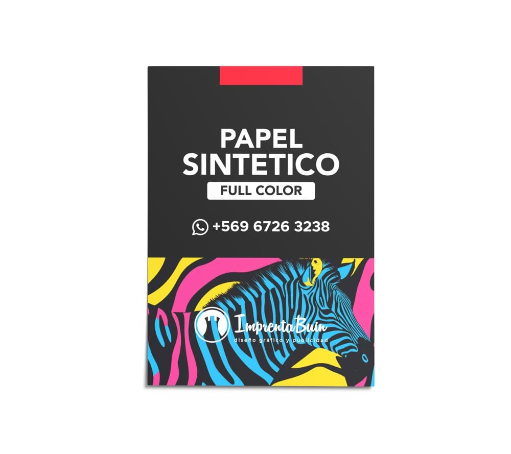 Impresión en papel sintético por metro cuadrado Poster a medida en papel sintético mate
