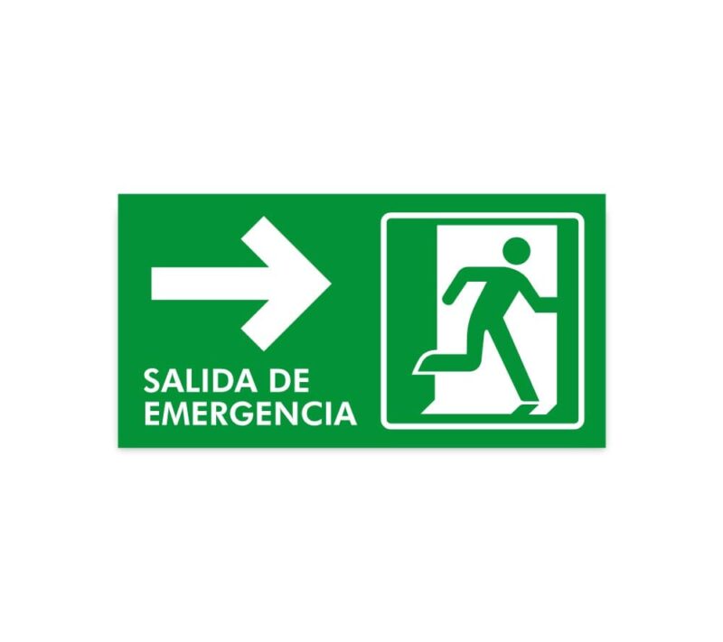 Salida de emergencia der