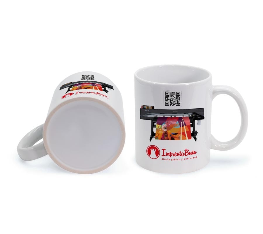 Tazones personalizados a color con caja individual