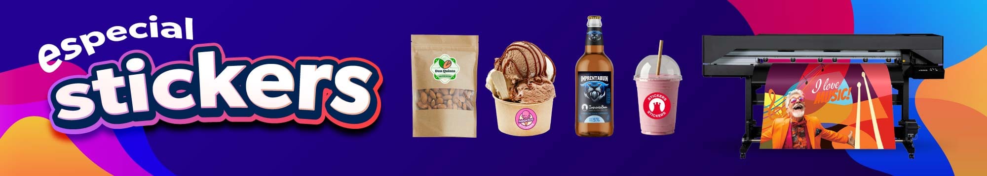 Encuentra Stickers y Etiquetas Personalizados - Para emprendedores