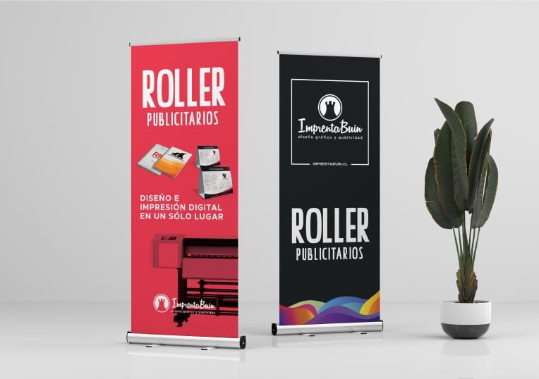 Con un pendón roller tu marca impacta desde el primer vistazo en ferias y eventos