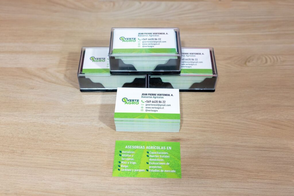 Tarjetas de visita -Imprenta en Buin11