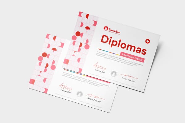 diploma corporativo personalizado Chile