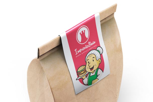Stickers para sellar bolsas y packaging personalizado