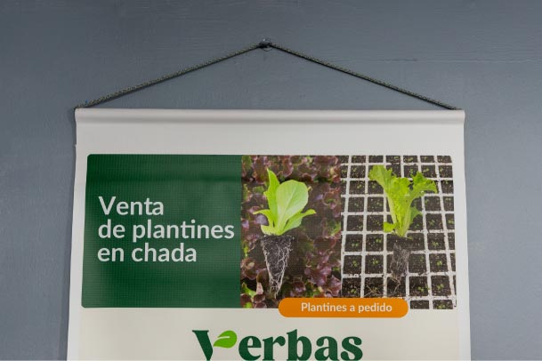 Pendones publicitarios para marcas de agua purificada