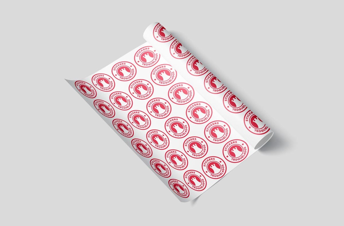 Stickers personalizados troquelados listos para usar