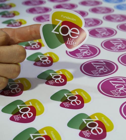 Stickers con formas y cortes personalizados
