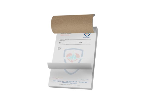 Recetarios médicos personalizados para profesionales y consultas