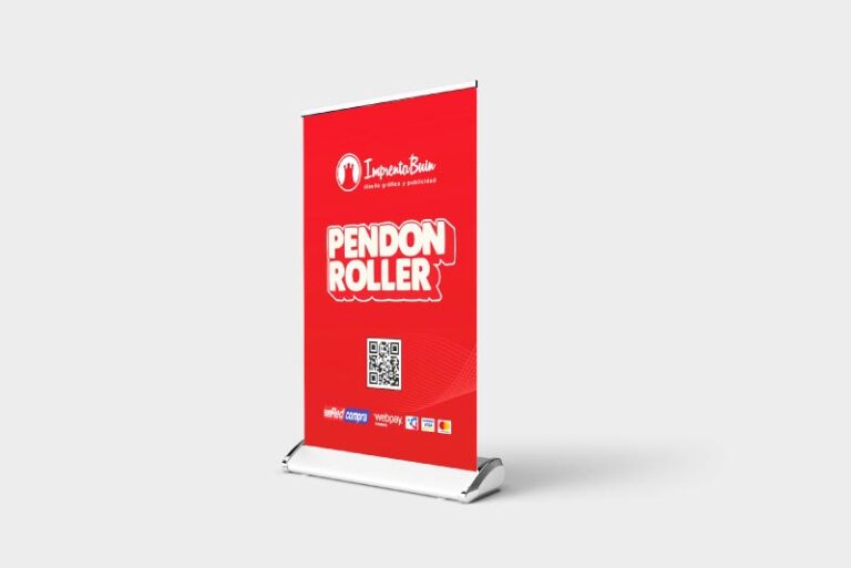Mini Pendón Roller