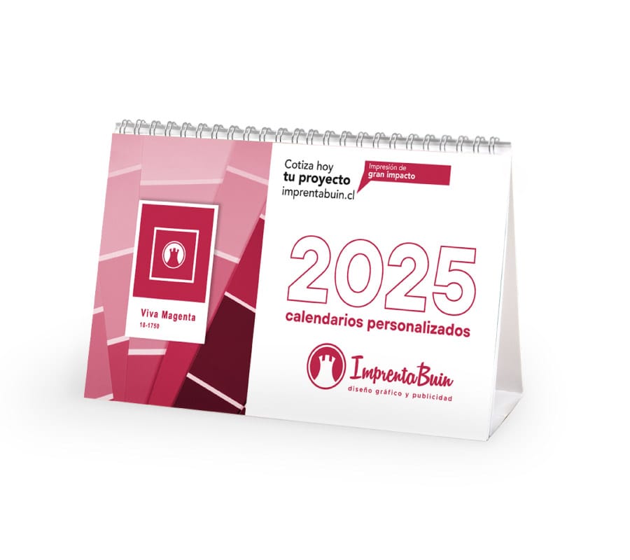 calendario personalizado de escritorio con logo empresa