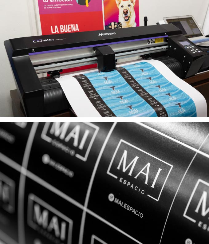 Stickers personalizados para cerrar bolsas cajas y empaques