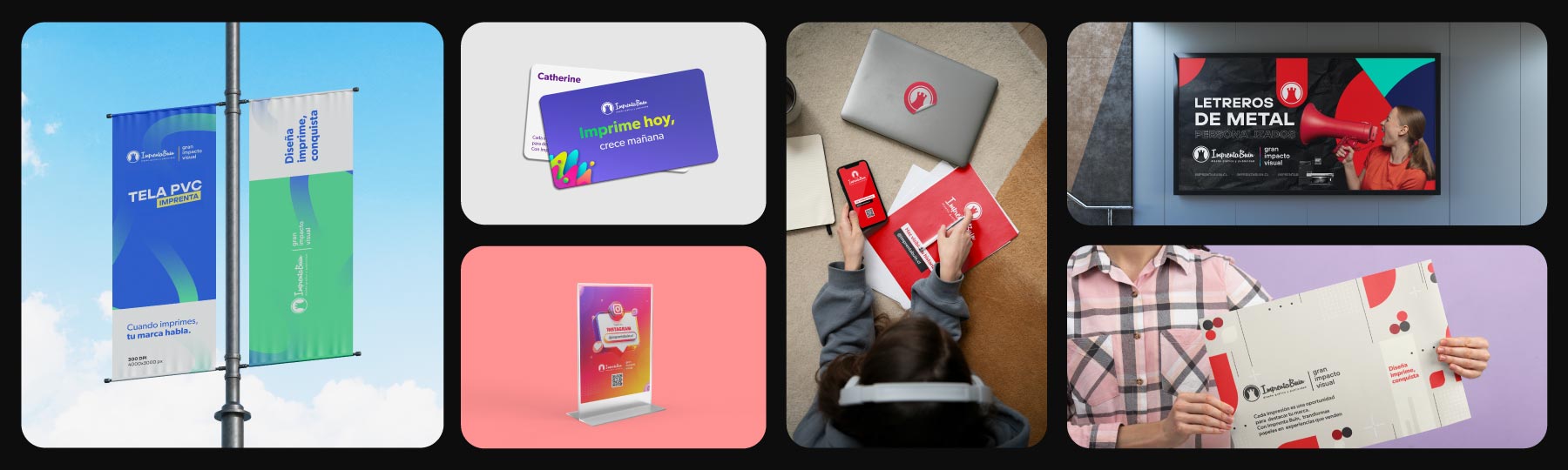 Tu marca, impresa con propósito, imprenta en chile