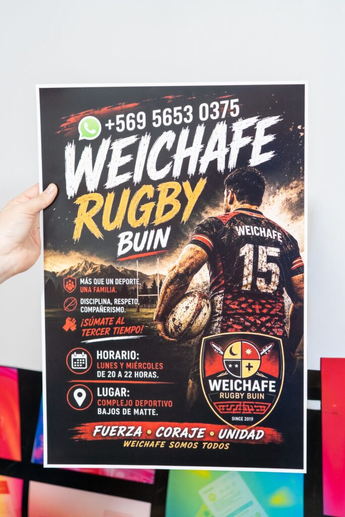Impresión de Afiches Publicitarios en Papel Couché 300g – paine