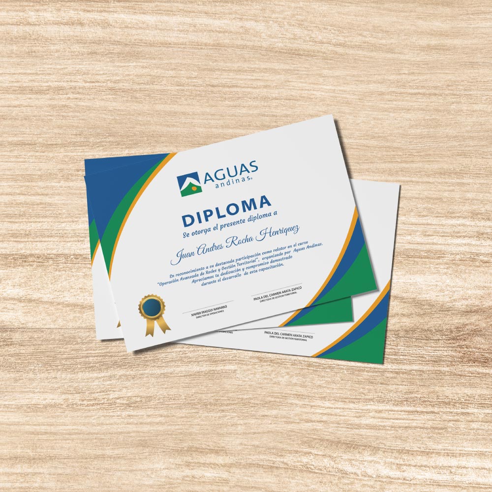 Diplomas y certificados